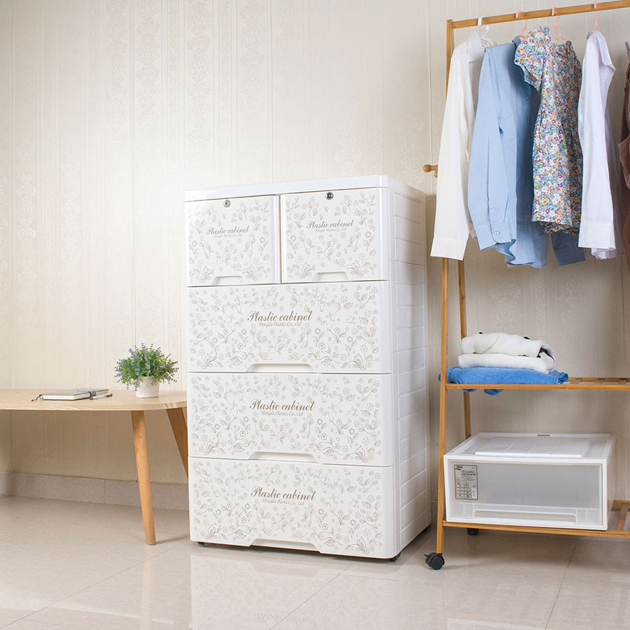 四層/五層印花收納柜(