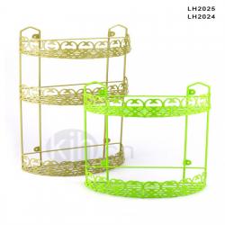 雕花半圓二層、三層架