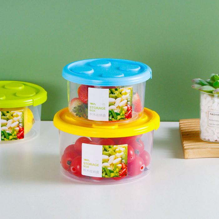 圓形積木收納盒(大/小