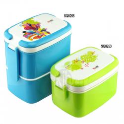 長(zhǎng)方型手提飯盒、雙層