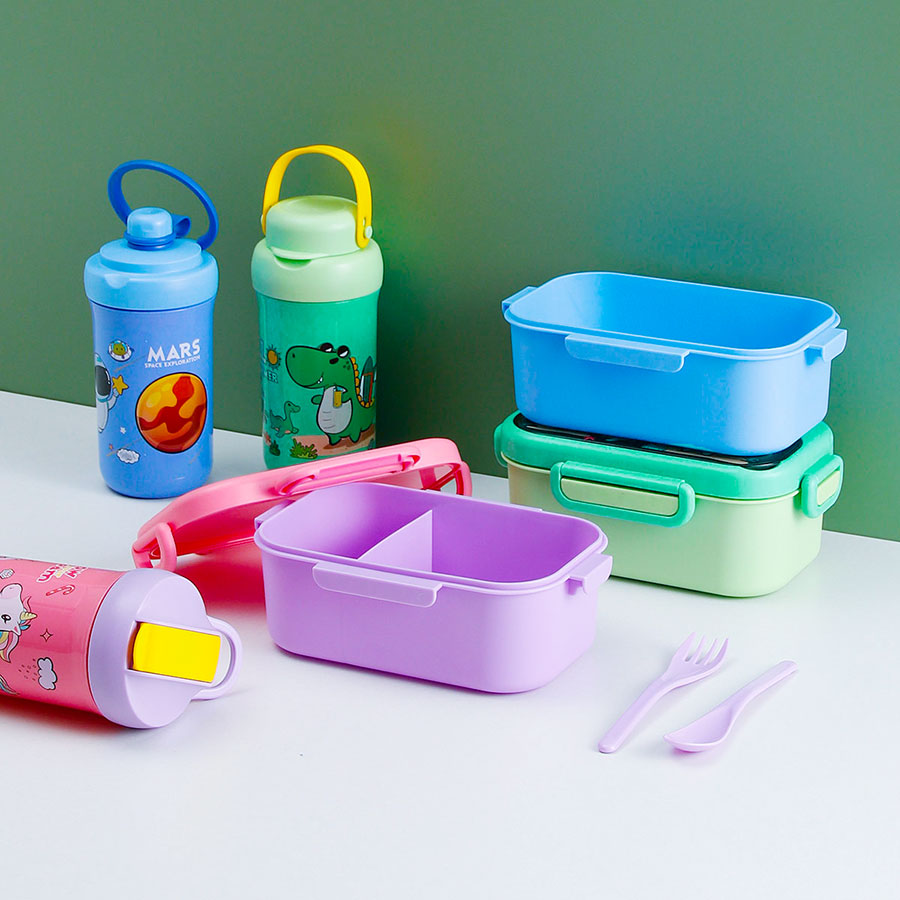 趣悅卡通長方單層/分