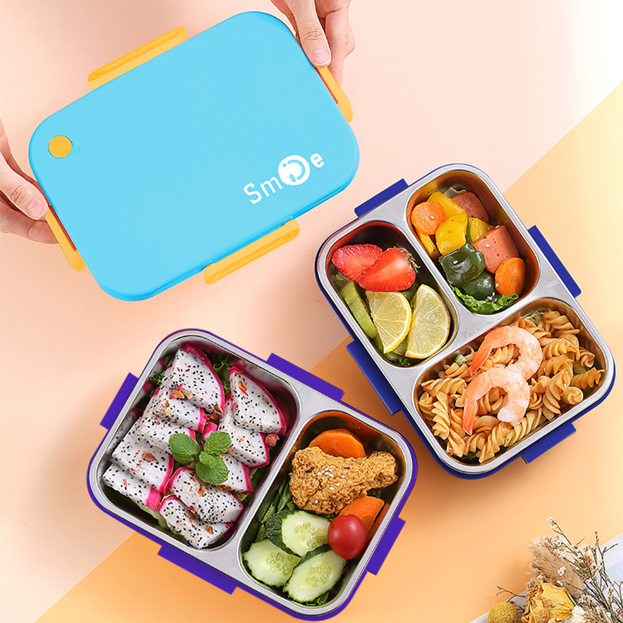 獨立密封不銹鋼餐盒(